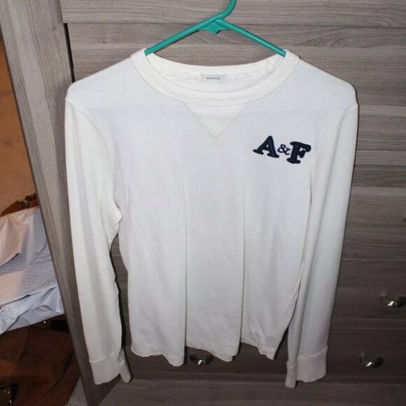 Ambercrombi Cream Long Sleeve, Medium Muscle - Picture 3 of 3